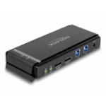 DeLOCK 11476 KVM-switch Zwart