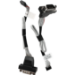 Shuttle XPC Accessory PCP21 2x COM port adapter cable 10-pin (2×5) Schwarz, Grau