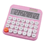 Genie 612 P calculator Desktop Basic Pink
