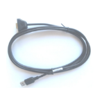 Zebra CBL-58926-04 serial cable Black 70.9" (1.8 m) USB Type-A DB-9