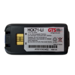 GTS HCK71-LI barcode reader accessory Battery