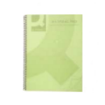 Q-CONNECT KF10036 writing notebook Green 160 sheets