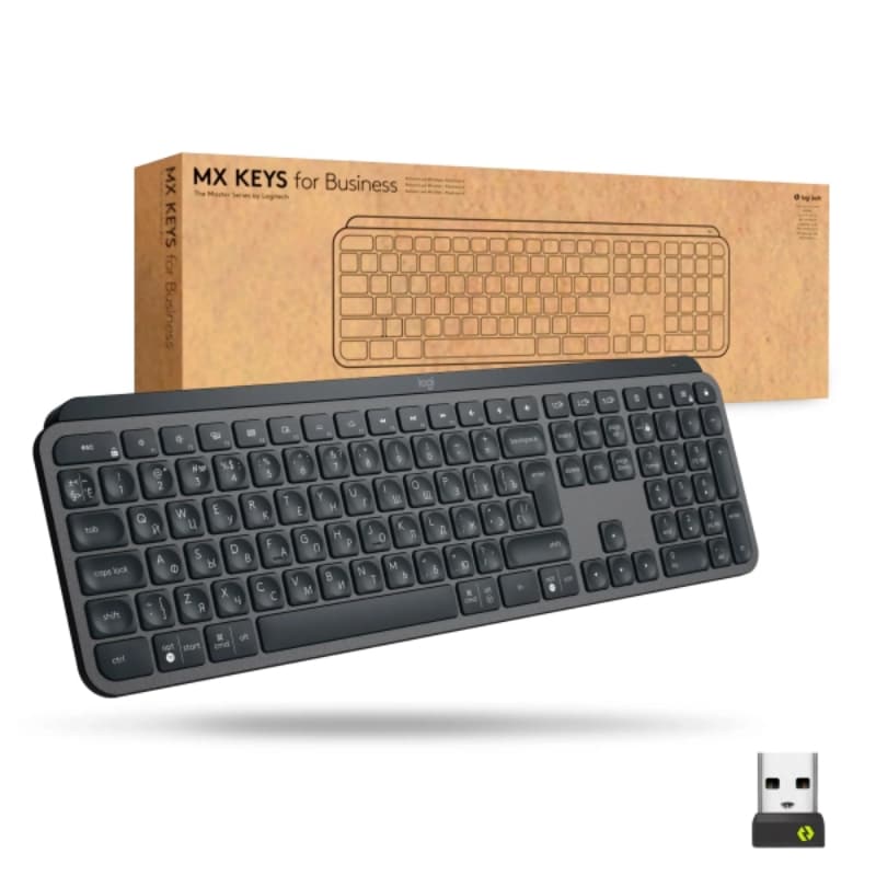 Logitech MX Keys For Bussines Graphite (US)