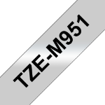 Brother TZE-M951 DirectLabel black on silver matt 24mm x 8m for Brother P-Touch TZ 3.5-24mm/HSE/36mm/6-24mm/6-36mm