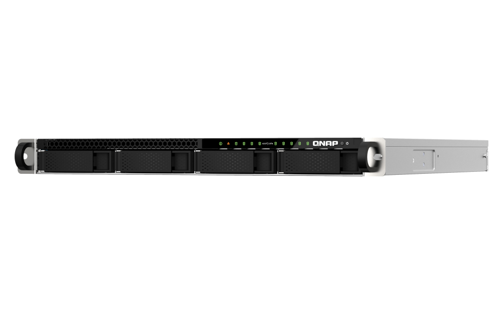 Image of QNAP TS-h987XU-RP NAS Rack (1U) Ethernet LAN Black, Silver E-2334