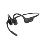 SHOKZ OpenComm2 Headset Bedraad en draadloos Hoofdband Kantoor/callcenter USB Type-C Bluetooth Zwart