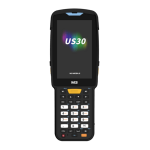 M3 MOBILE Mobile US30, 2D, SE58, 10.5 cm (4''), num., hot-swap, BT, Wi-Fi, NFC, Android, black