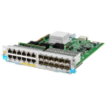 HPE Aruba Networking 12-port 10/100/1000BASE-T PoE+ / 12-port 1GbE SFP MACsec v3 zl2 Module