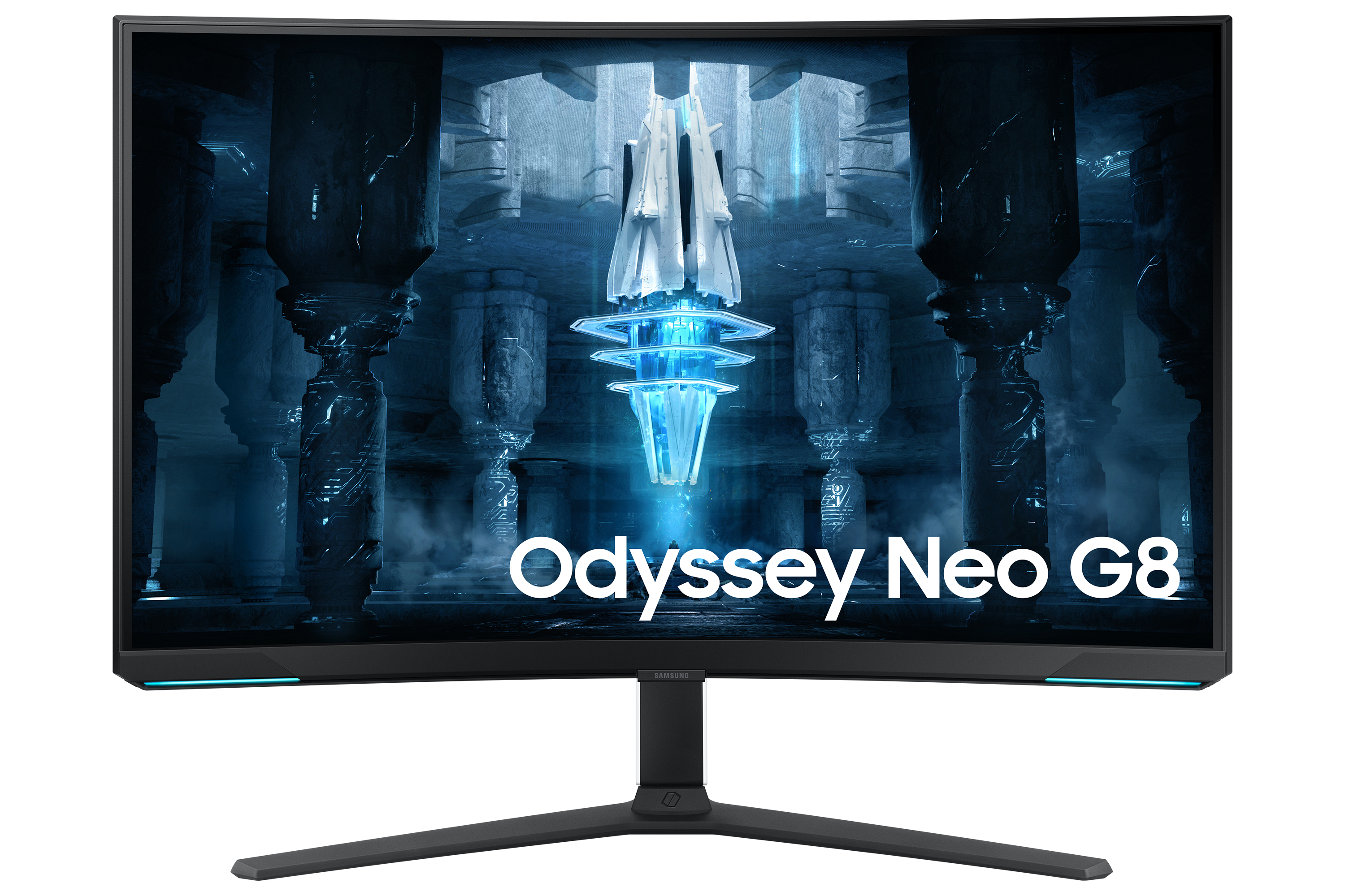 Image of Samsung Odyssey Neo G8 81.3 cm (32") 3840 x 2160 pixels 4K Ultra...