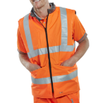 BEESWIFT Reversible Bodywarmer Orange / Grey L