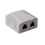 ACT FA7004 boitier de prise de courant RJ-45 Gris