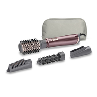 Image of BaByliss AS960E - Hot air brush - Warm - All hair - Rose gold -...