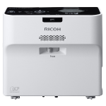 Ricoh PJ WX4152NI Ultra short throw projector 3500 ANSI lumens DLP WXGA (1280x800) 3D White