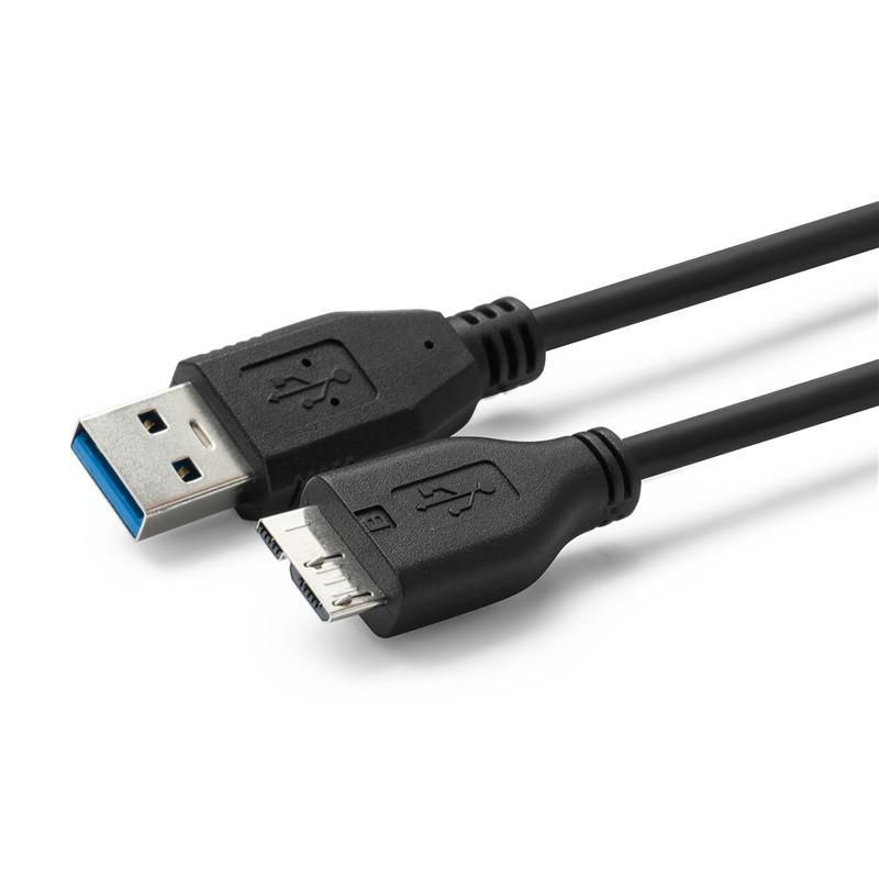 Photos - Cable (video, audio, USB) Microconnect USB3.0AB1MICRO USB cable 1 m USB 3.2 Gen 1  US (3.1 Gen 1)