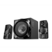 Genius Computer Technology SW-2.1 1850BT, 50W RMS, Bluetooth 5.3, Subwoofer, Gaming and Entertainment Speaker System