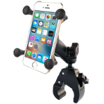 RAM Mounts X-Grip Phone Mount with Tough-Claw Small Clamp Base