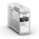 Epson C13T85080N/T8508 Ink cartridge black matt 80ml for Epson SC-P 800
