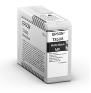 Photos - Inks & Toners Epson C13T85080N/T8508 Ink cartridge black matt 80ml for  SC-P 80 