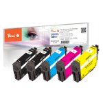 Peach PI200-862 inktcartridge 5 stuk(s) Compatibel Hoog (XL) rendement Zwart, Cyaan, Magenta, Geel