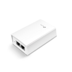 TP-LINK POE4824G Omada 48V Passive PoE Injector Adapter, Data and Power Carried over The Same Cable, 48 V Power Input, 24 W PoE Power, Plastic Case