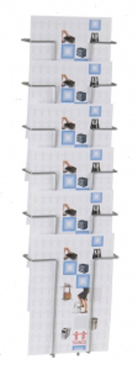 Image of Twinco Twin Agenda Literature Holder document holder Silver