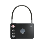 Maplin MiLi MiLock Combination Padlock Item Locator Apple "Find My" Compatible - Black