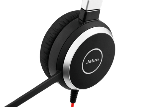 Jabra Evolve 40 UC Mono Headset Head-band Black