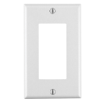 Leviton 80401-W wall plate/switch cover White