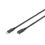 Digitus AK-300210-020-S USB-kabel USB 2.0 2 m USB C 0,48 Gbit/s Zwart