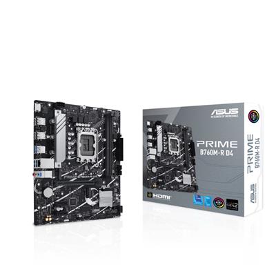 Image of ASUS PRIME B760M-R D4 Intel B760 LGA 1700 micro ATX