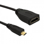 Qoltec 50399 HDMI cable 0.2 m HDMI Type A (Standard) HDMI Type D (Micro) Black