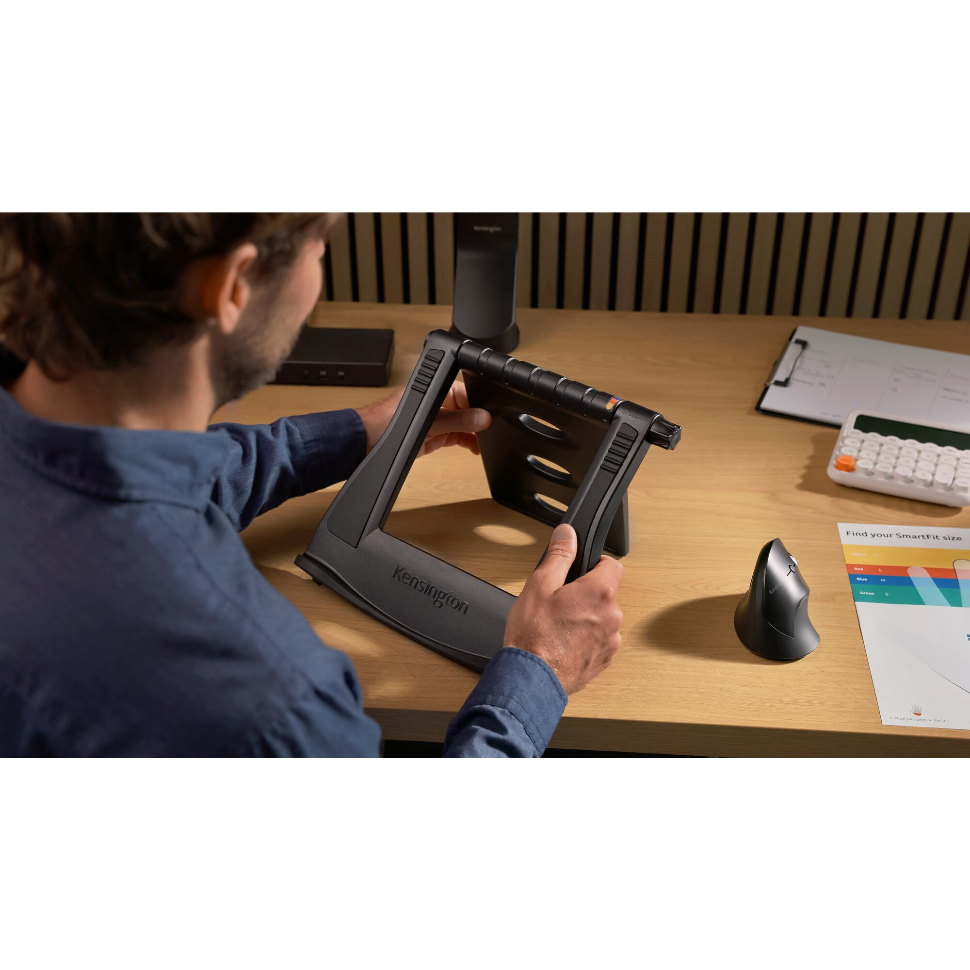 Kensington SmartFit Easy Riser Laptop Stand Black K52788WW