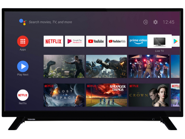 Toshiba 32WA2063DG TV 81.3 cm (32") HD Smart TV Wi-Fi Black