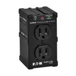 Tripp Lite ULTRABLOK surge protector Black 120 V