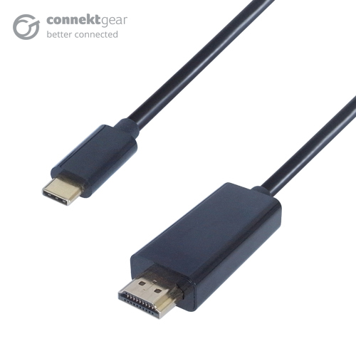 Photos - Cable (video, audio, USB) connektgear 2m USB 3.1 Connector Cable Type C male to HDMI male 26-2993
