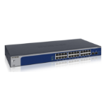 NETGEAR XS724EM Managed L2 10G Ethernet (100/1000/10000) 1U Blue, Grey