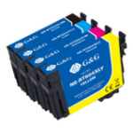 G&G Image 20547 Ink cartridge multi pack Bk,C,M,Y, 4x1.7K pages Pack=4 (replaces Epson 604XL) for Epson XP 2200
