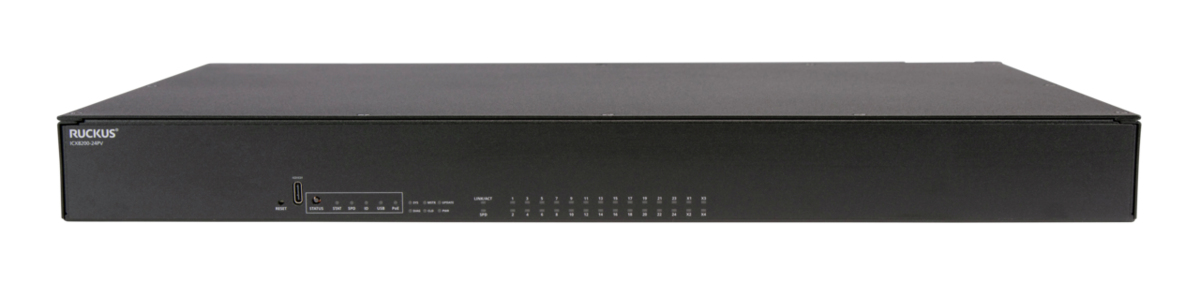 RUCKUS Networks ICX8200-24PV network switch Managed Gigabit Ethernet (