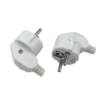 Microconnect Angled schuko power plug,