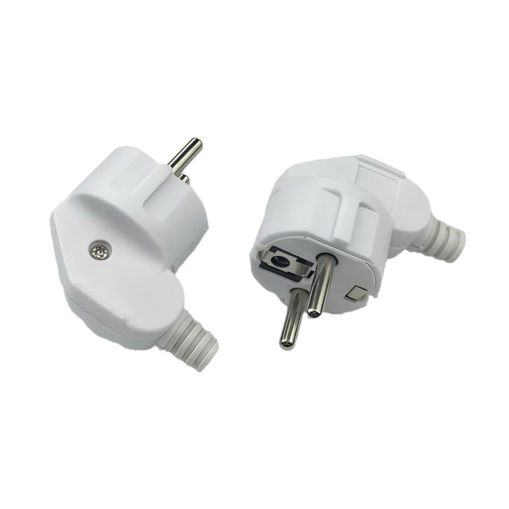 Microconnect ngled schuko power plug,