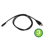 Monoprice 39903 USB cable USB 2.0 35.4" (0.9 m) USB A Micro-USB B Black