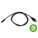 Monoprice 39903 USB cable USB 2.0 35.4" (0.9 m) USB A Micro-USB B Black
