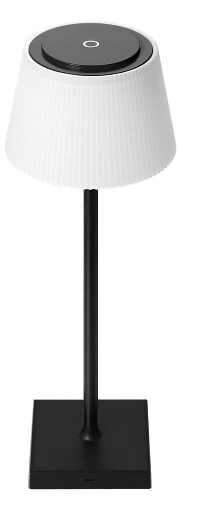 EU Product - LED Tischleuchte Schwarz USB 4W 3-stufige Lichtfarbe thumbnail