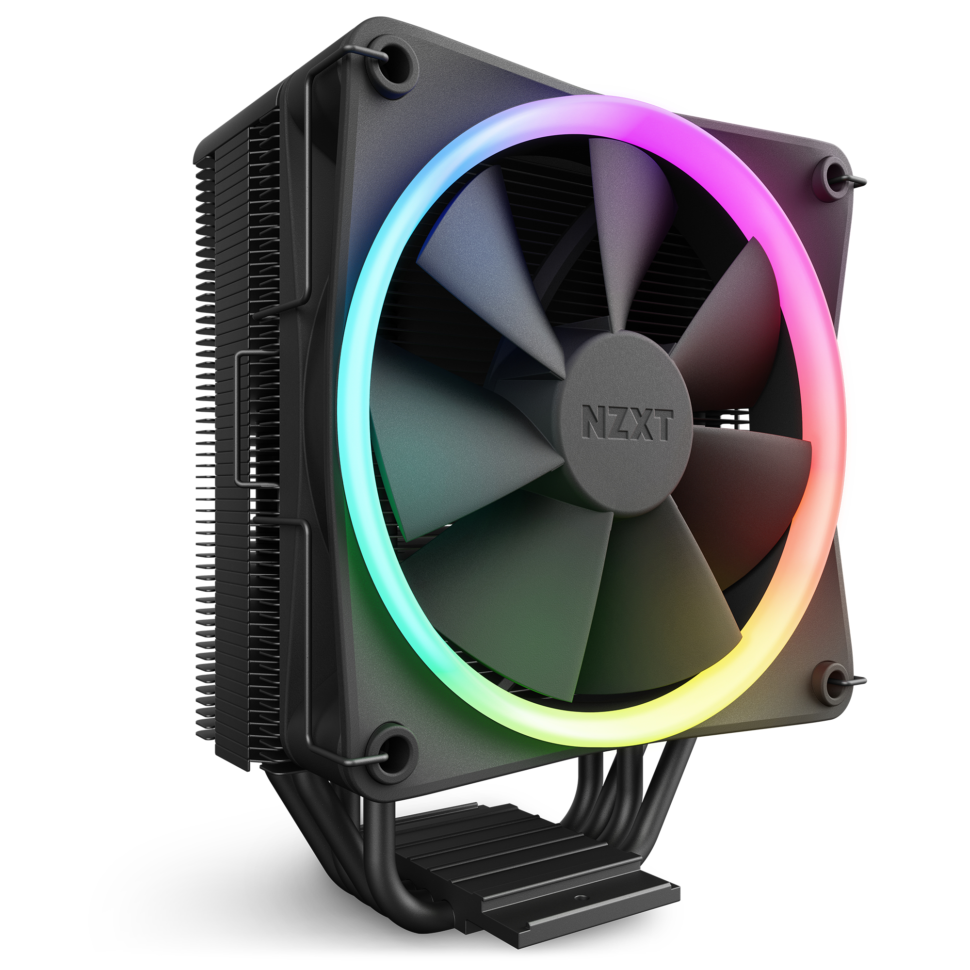 Image of NZXT T120 RGB Processor Air cooler 12 cm Black 1 pc(s)
