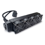 Dynatron L34 computer cooling system Processor All-in-one liquid cooler 8 cm Black 1 pc(s)