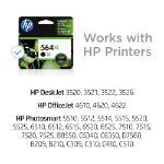 HP 564XL High Yield Black Original Ink Cartridge