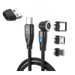 JLC 7 pin 6 in 1 braided data and changing magnetic cable 2m