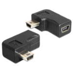 DeLOCK 65448 tussenstuk voor kabels USB-B mini Zwart