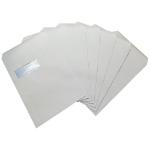 CTS Wholesale C4 Envelopes Window Self Seal 90gsm White (Pack of 250)