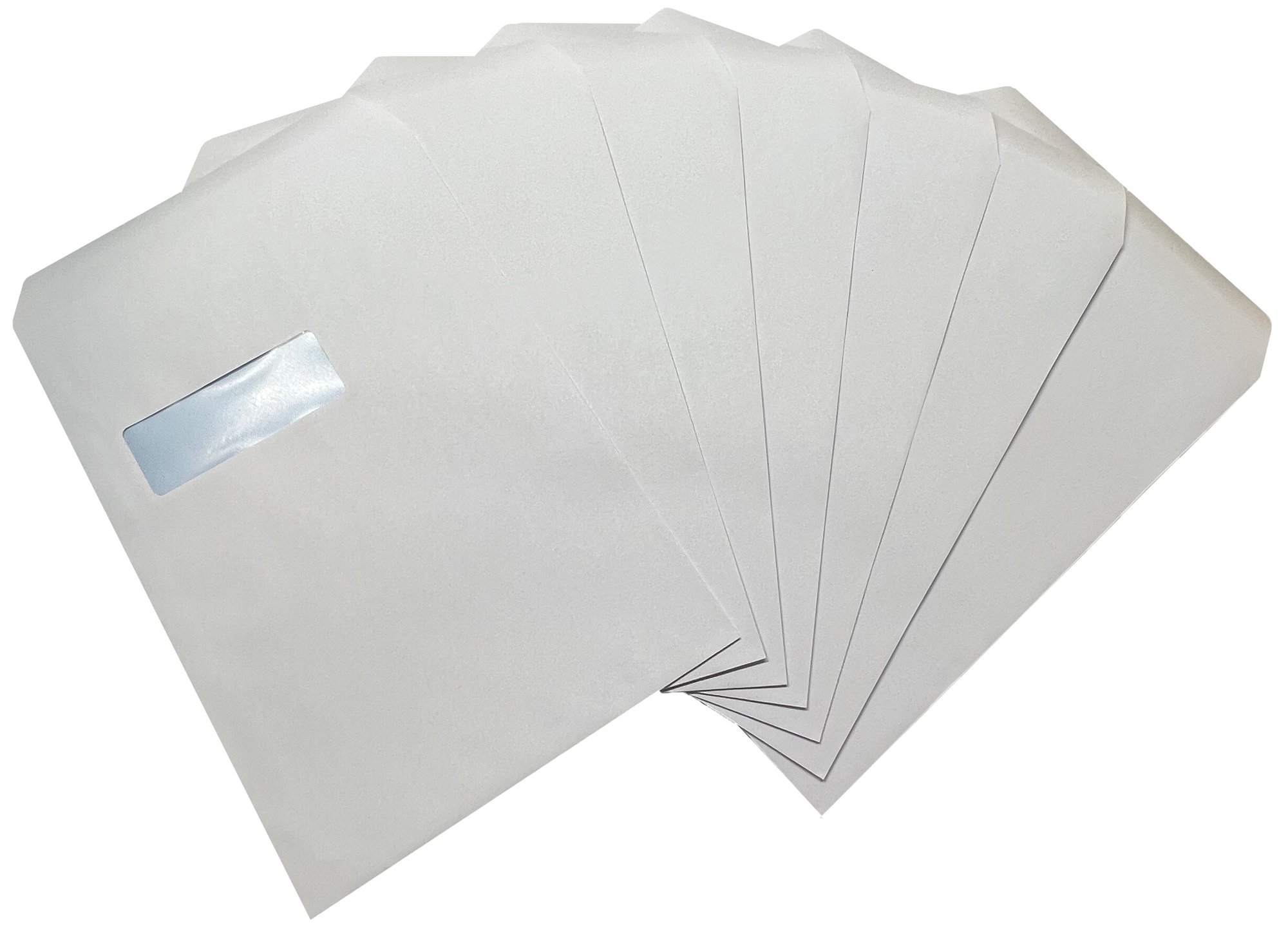 CTS Wholesale C4 Envelopes Window Self Seal 90gsm White (Pack of 250)
